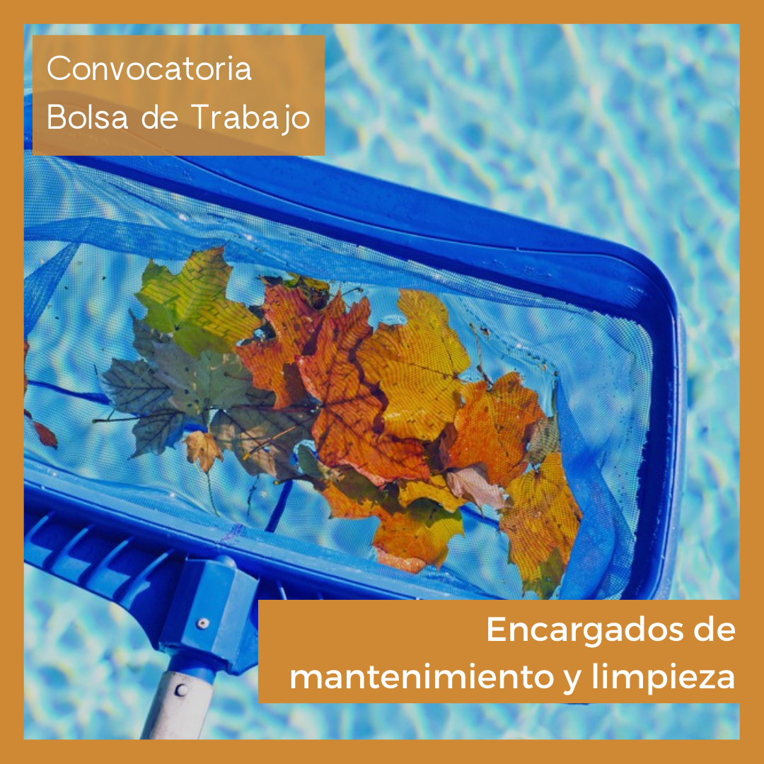 Convocatoria bolsa de trabajo peón de servicios múltiples para las piscinas municipales